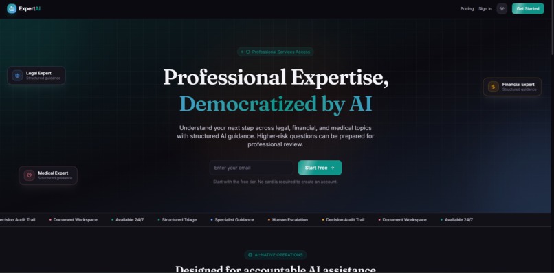 ExpertAI – screenshot 1