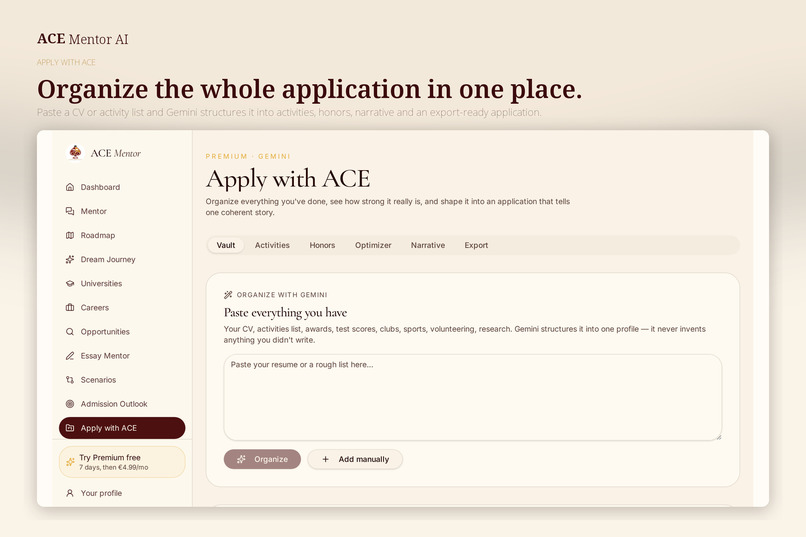 ACE AI – screenshot 2