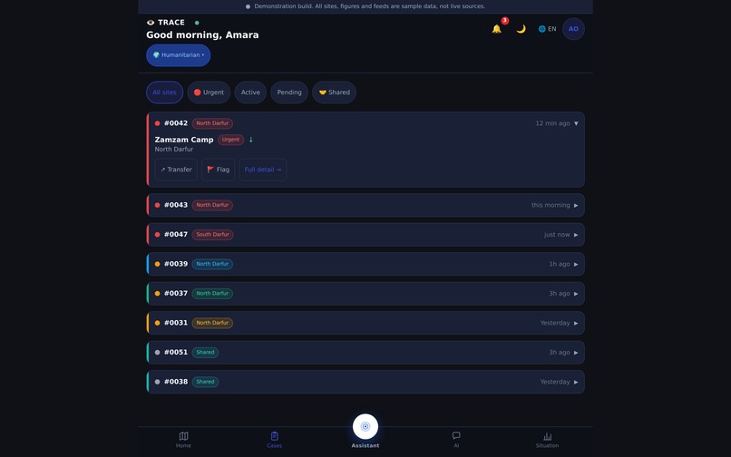 TRACE – screenshot 2
