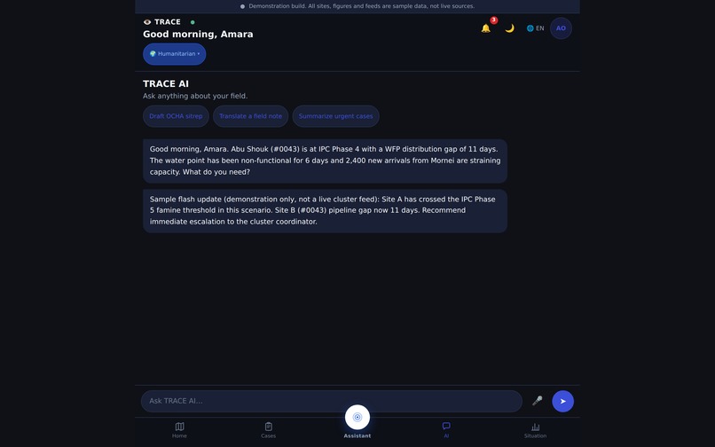 TRACE – screenshot 4