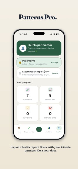 Patterns: Experiment.Observe.Analyse – screenshot 4