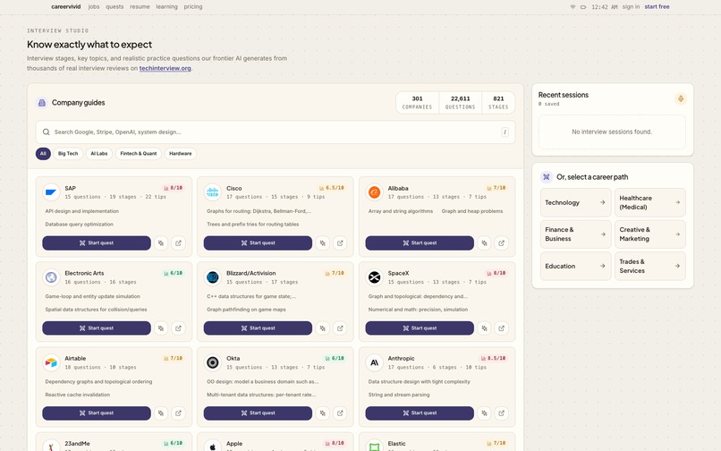 CareerVivid – screenshot 8