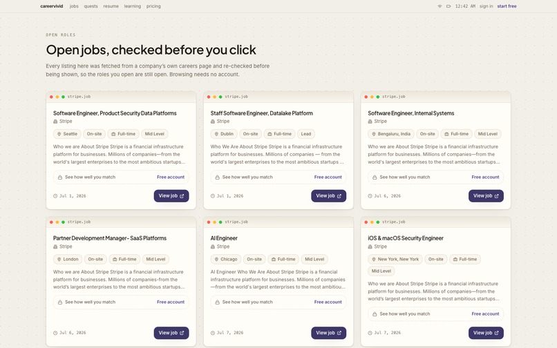 CareerVivid – screenshot 10