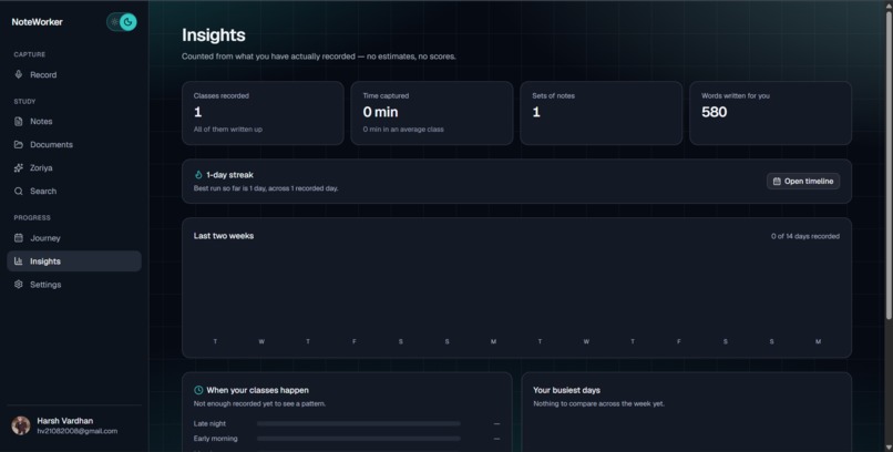 Noteworker – screenshot 3