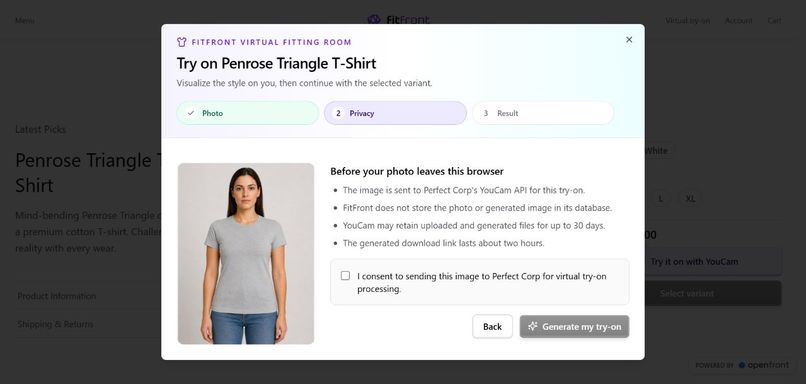 FitFront – screenshot 1