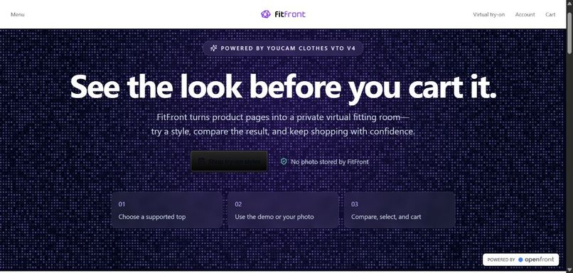 FitFront – screenshot 2