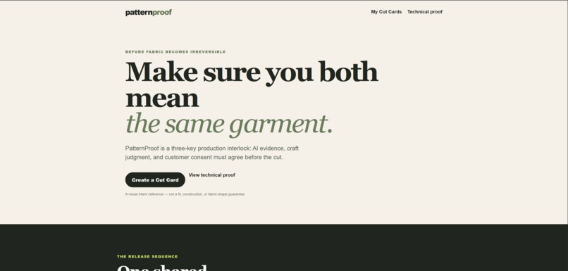 PatternProof – screenshot 1
