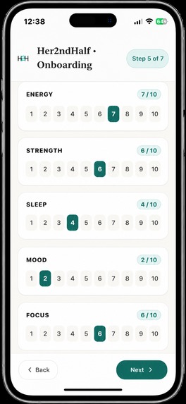 Her2ndHalf – screenshot 2