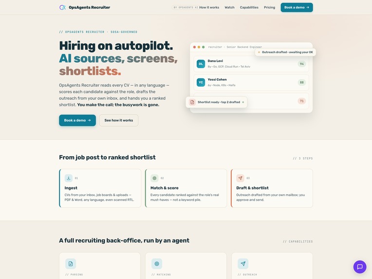 OpsAgents AI – screenshot 6