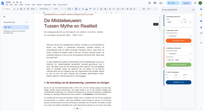 AI-suite for schools – screenshot 3