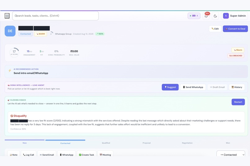 OONH — AI agents that run small business operations – screenshot 12