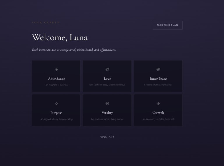 Bloom — AI Manifestation & Personal Growth – screenshot 2