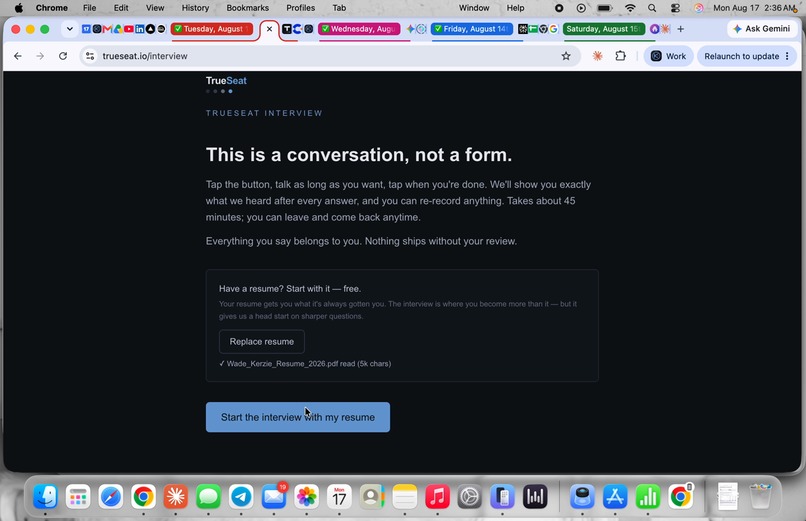 TrueSeat – screenshot 1