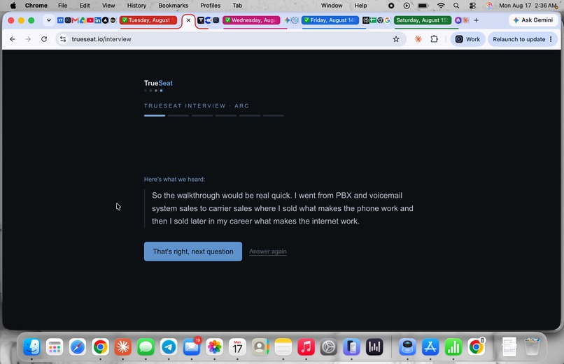 TrueSeat – screenshot 2