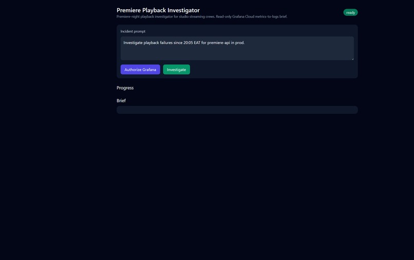 Premiere Playback investigator – screenshot 1