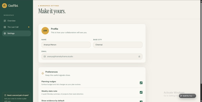 cinivision ai – screenshot 2