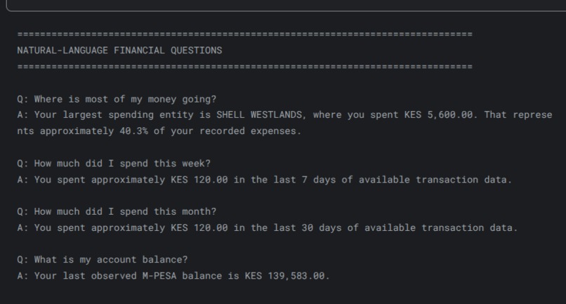 SME-Ledger from messy massages logs – screenshot 2