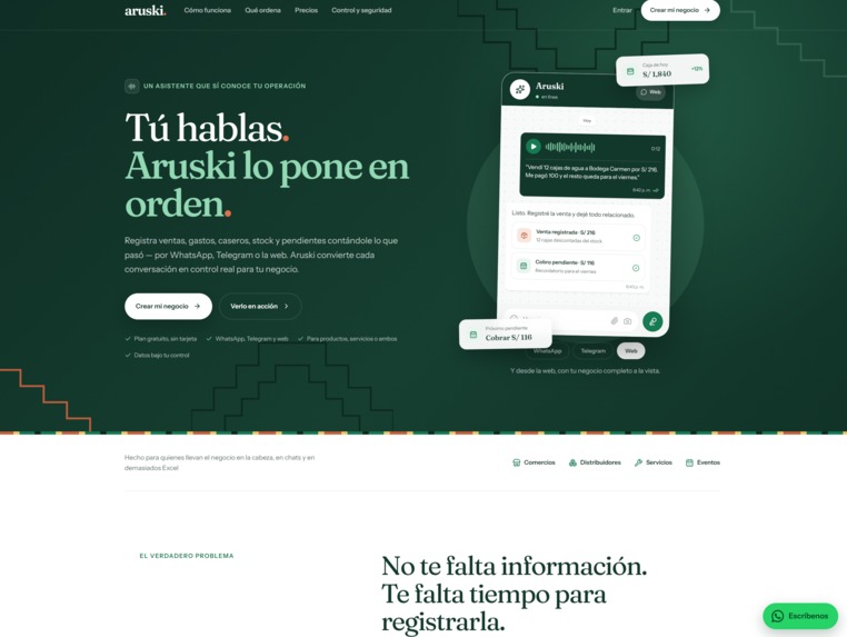 Aruski – screenshot 1