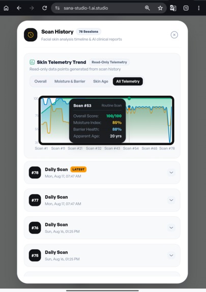 sana – screenshot 6