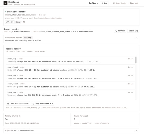 Memstream – screenshot 3