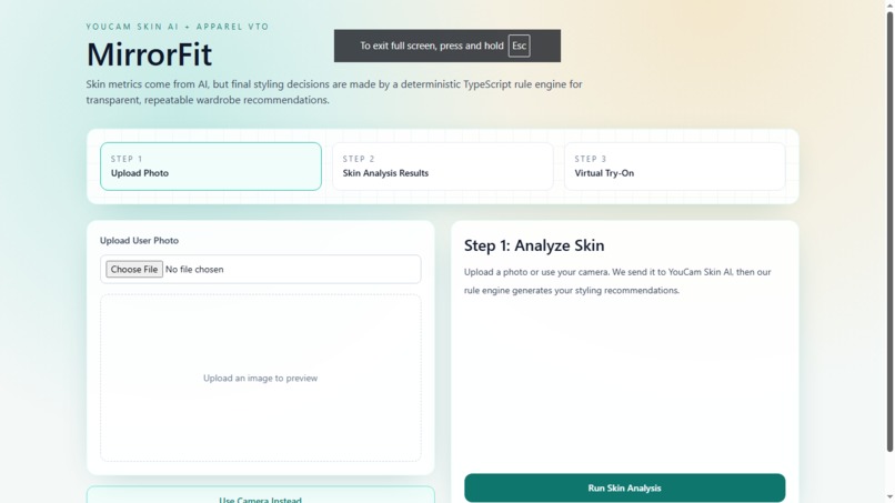 MirrorFit – screenshot 5