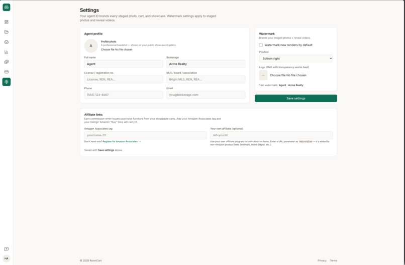 RoomCart – screenshot 2