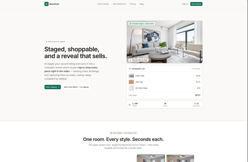 RoomCart – screenshot 4