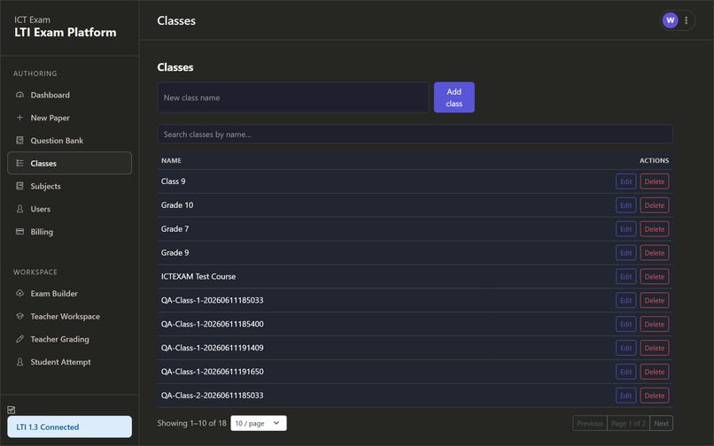 ICTExam – screenshot 3