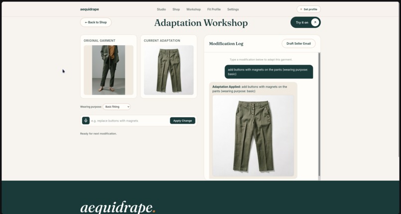 Aequidrape – screenshot 2