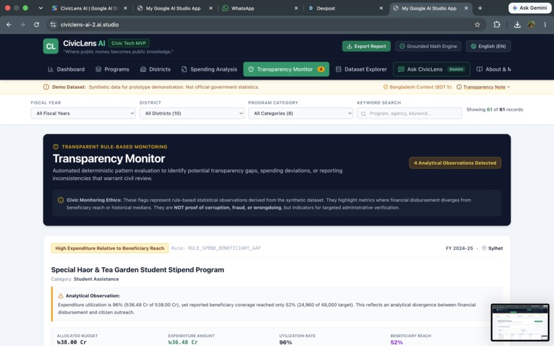 CivicLens AI – screenshot 4