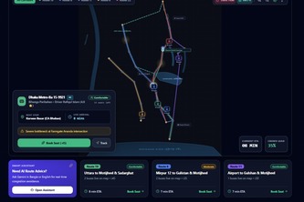 DhakaMove — AI-Powered Smart Bus System for Dhaka