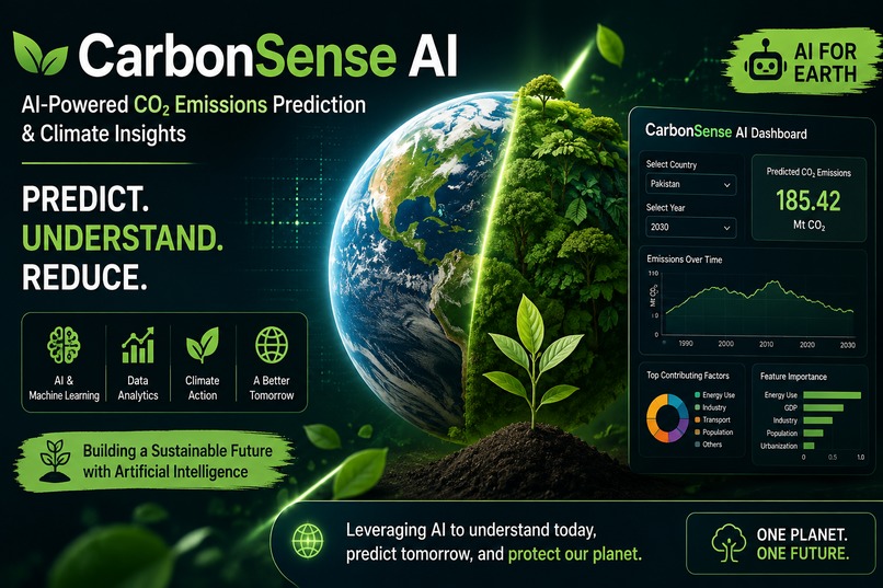 (CO₂)-CarbonSense AI  – screenshot 1