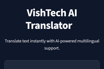 VishTech language translation 