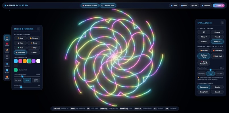 3D website – screenshot 3
