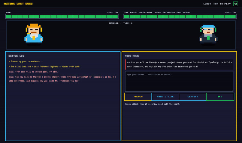 Hiring Last Boss – screenshot 3
