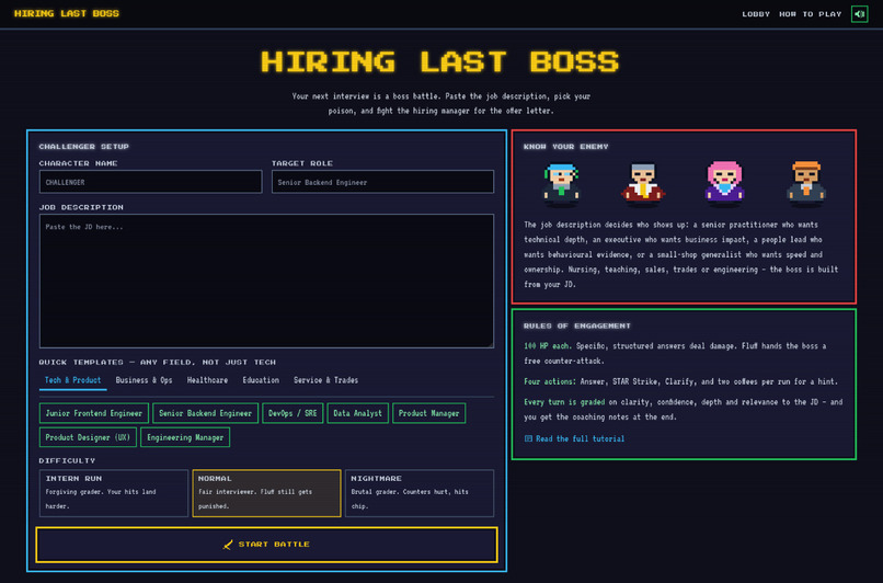 Hiring Last Boss – screenshot 1