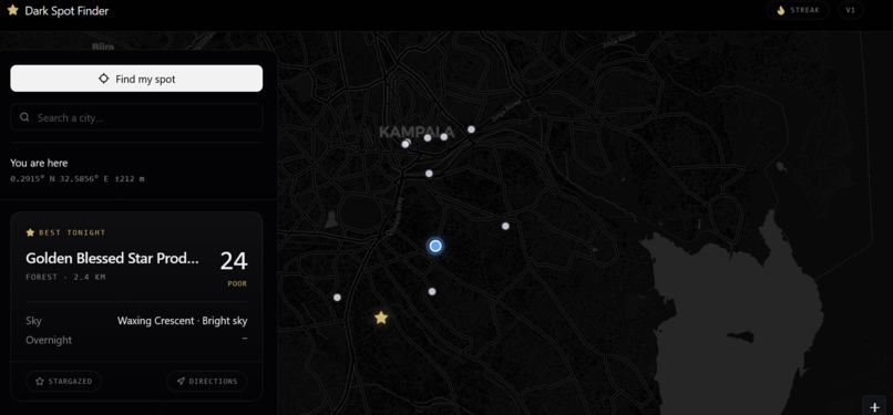 DARKSPORT FINDER – screenshot 4