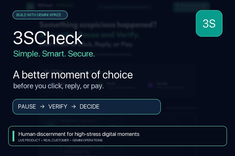 3SCheck Simple Smart Secure – screenshot 1