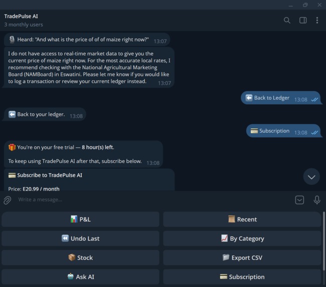 tradepulse-ai – screenshot 3