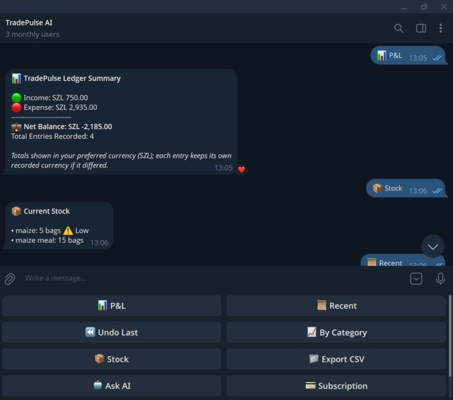 tradepulse-ai – screenshot 4