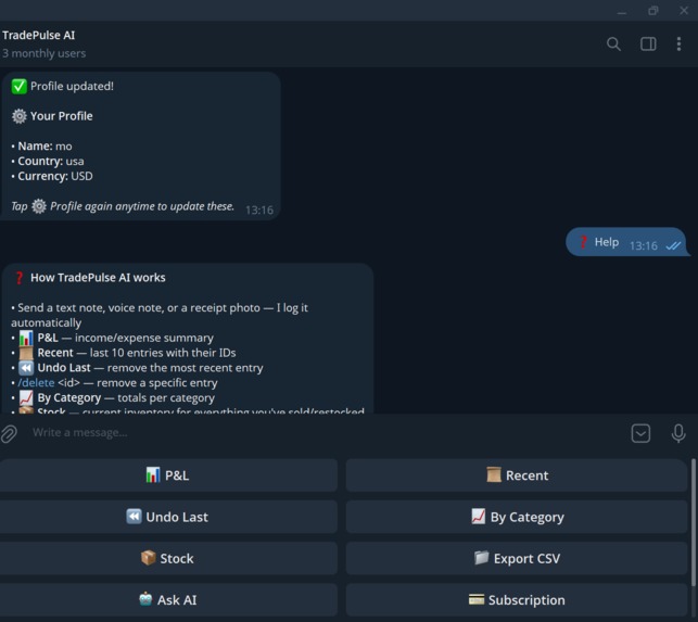 tradepulse-ai – screenshot 5