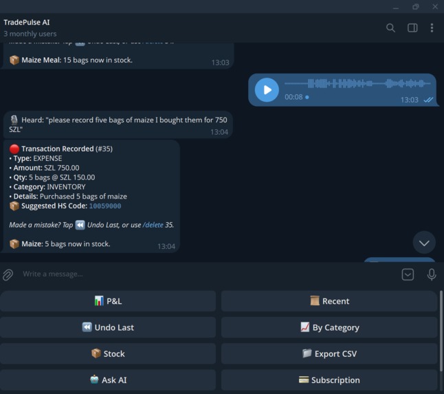 tradepulse-ai – screenshot 7