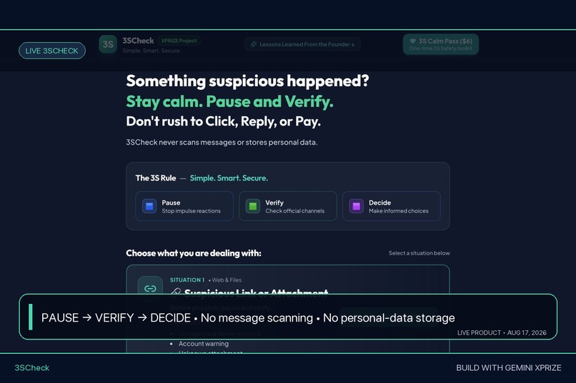 3SCheck Simple Smart Secure – screenshot 2