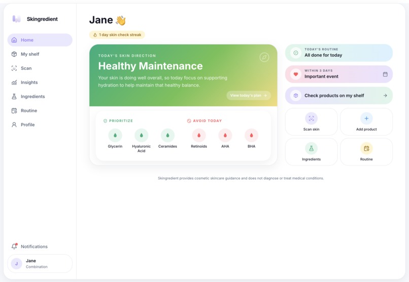 Skingredient – screenshot 3