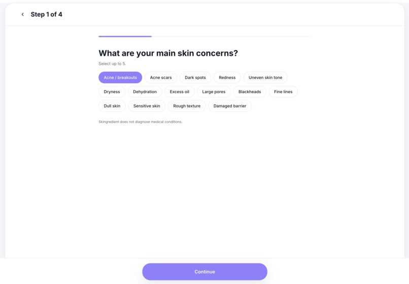 Skingredient – screenshot 2