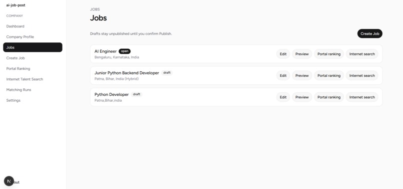 ai-job-post – screenshot 3