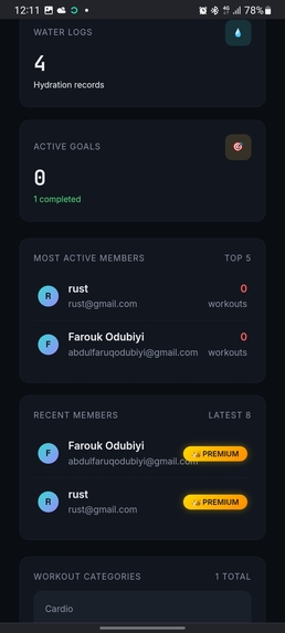 FitTrack – screenshot 3