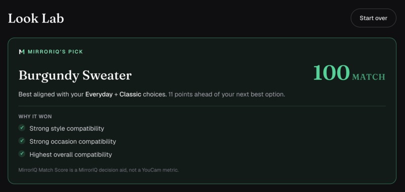 MirrorIQ – screenshot 1
