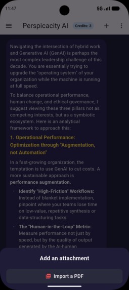 Perspicacity AI  – screenshot 7