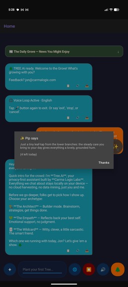 TreeAi+ Did You Use Your Phone Today, or Did It Use You? – screenshot 3